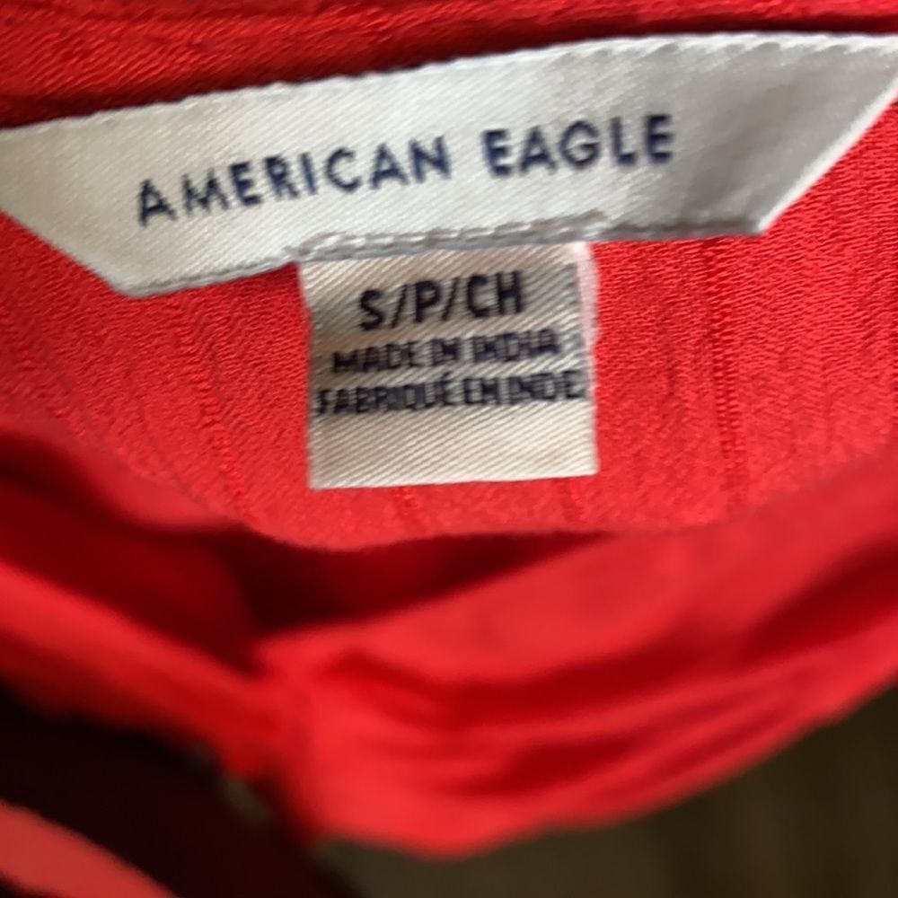 American Eagle woman's tank blouse top - Picture 4 of 7